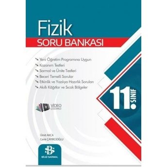 Bilgi Sarmal Yayınları 11. Sınıf Fizik Soru Bankası Ümit Akca