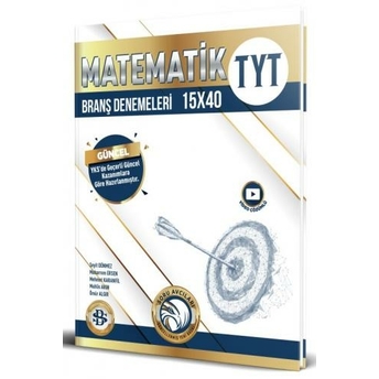 Bilgi Sarmal Yayınları Tyt Matematik 15 X 40 Branş Denemeleri Muharrem Ersen