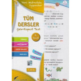 Bilgili 2. Sınıf Tüm Dersler Yaprak Test Komisyon