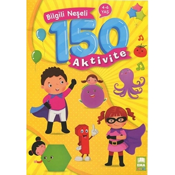 Bilgili Neşeli 150 Aktivite 4-6 Yaş Kolektif