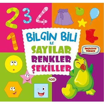 Bilgin Bili Ile Sayılar-Renkler-Şekiller Komisyon