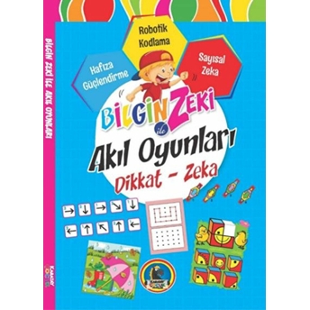 Bilgin Zeki Ile Akıl Oyunları Dikkat Zeka - Mavi Seri Kolektif