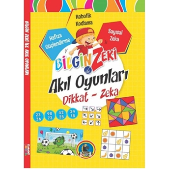 Bilgin Zeki Ile Akıl Oyunları Dikkat Zeka - Sarı Seri Kolektif