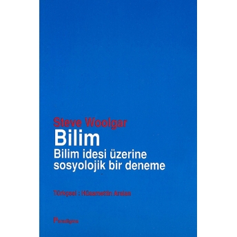 Bilim Bilim Idesi Üzerine Sosyolojik Bir Deneme