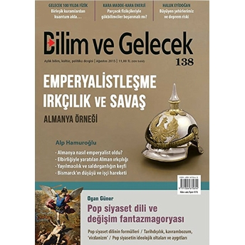 Bilim Ve Gelecek Dergisi Sayı: 138 Kolektif