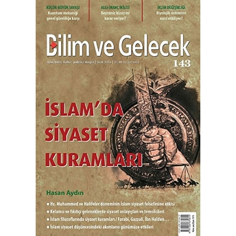 Bilim Ve Gelecek Dergisi Sayı: 143 Ocak 2016 Kolektif