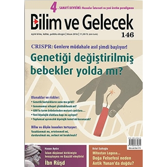 Bilim Ve Gelecek Dergisi Sayı: 146 Nisan 2016 Kolektif