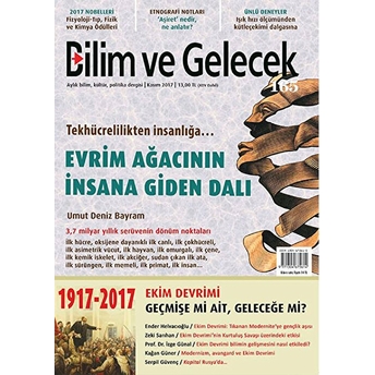 Bilim Ve Gelecek Dergisi Sayı: 165 Kasım 2017 Kolektif