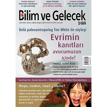 Bilim Ve Gelecek Dergisi Sayı : 168 Şubat 2018