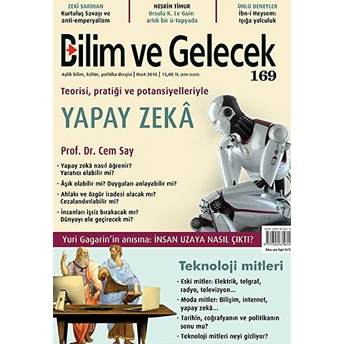 Bilim Ve Gelecek Dergisi Sayı: 169 Mart 2018 Kolektif