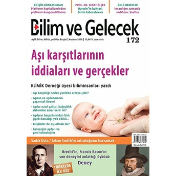 Bilim Ve Gelecek Dergisi Sayı: 172 Haziran 2018 Kolektif