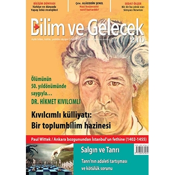 Bilim Ve Gelecek Dergisi Sayı: 210 Ekim 2021 Kolektif