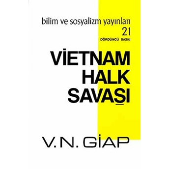 Bilim Ve Sosyalizm Yayınları Vietnam Halk Savaşı