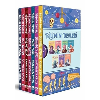 Bilimin Devleri (7 Kitap Takım) Kathleen Krull