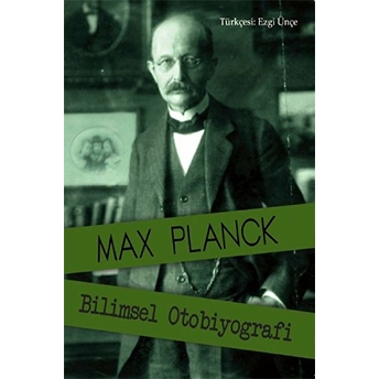 Bilimsel Otobiyografi Max Planck