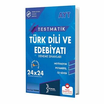 Bilinçsel 2021 Ayt Testmatik Türk Dili Ve Edebiyatı Deneme Sınavları Kolektıf