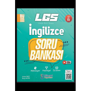 Bilinçsel Yayınları Lgs 8. Sınıf Ingilizce Soru Bankası Komisyon