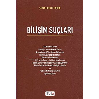 Bilişim Suçları Şaban Cankat Taşkın