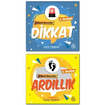 Bilişsel Beceriler Dikkat Ve Ardıllık Seti 2 Kitap - Aziz Yıldırım