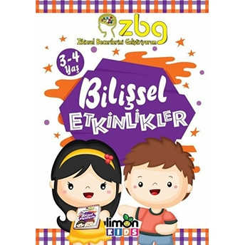 Bilişsel Etkinlikler Zbg 3-4 Yaş Kolektif