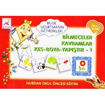 Bilmeceler Kavramlar Kes Boya Yapıştır - 1 Kolektif