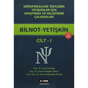 Bilnot - Yetişkin Cilt: 1 Elvin Doğutepe Dinçer