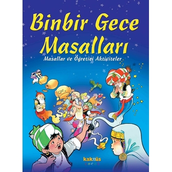 Binbir Gece Masalları Masallar Ve Öğretici Aktiviteler (Ciltli)-Anna Biosca