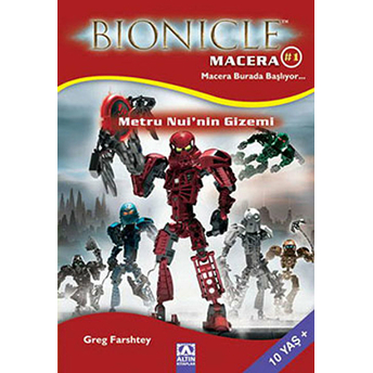 Bionicle Macera-1 Metri Nuinin Gizemi Greg Farshtey