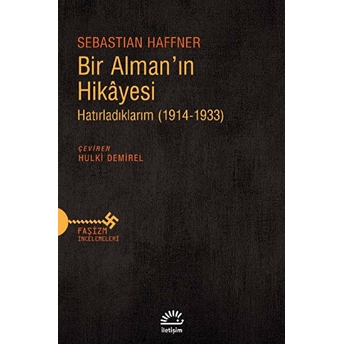 Bir Alman'ın Hikayesi Sebastian Haffner