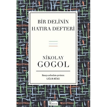 Bir Delinin Hatıra Defteri (Bez Ciltli) Nikolay Gogol