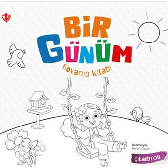 Bir Günüm Boyama Kitabı Hafsa Fidan Vidinli