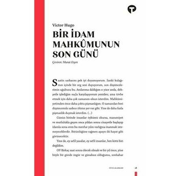 Bir Idam Mahkumunun Son Günü