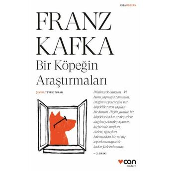 Bir Köpeğin Araştırmaları Franz Kafka