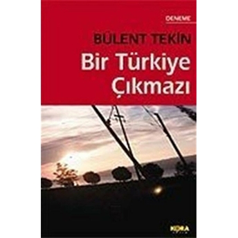 Bir Türkiye Çıkmazı Bülent Tekin