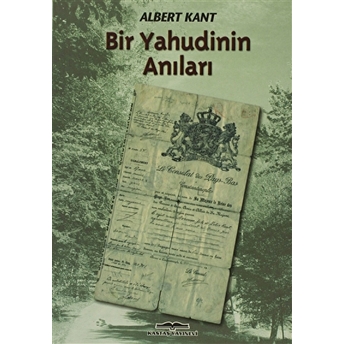 Bir Yahudinin Anıları-Albert Kant