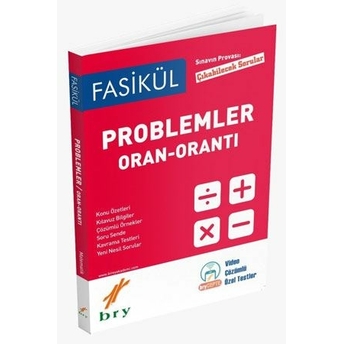 Birey Yayınları Sınavın Provası Problemler Oran Orantı Fasikül Komisyon