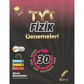 Birey Yayınları Tyt Fizik 30 Deneme Komisyon