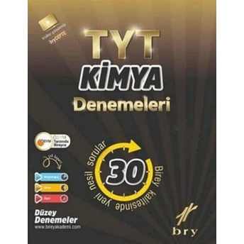 Birey Yayınları Tyt Kimya 30 Deneme Komisyon