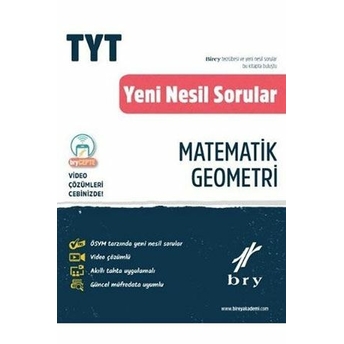 Birey Yayınları Tyt Matematik Geometri Yeni Nesil Sorular Komisyon