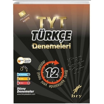 Birey Yayınları Tyt Türkçe 12 Li Denemeleri Komisyon