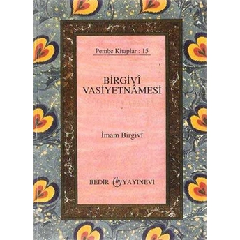 Birgivi Vasiyetnamesi Imam Birgivi