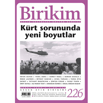 Birikim Aylık Sosyalist Kültür Dergisi Sayı: 226 Kolektif