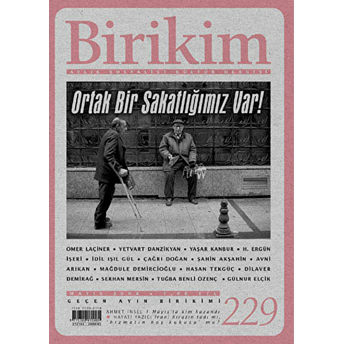 Birikim Aylık Sosyalist Kültür Dergisi Sayı: 229 Kolektif