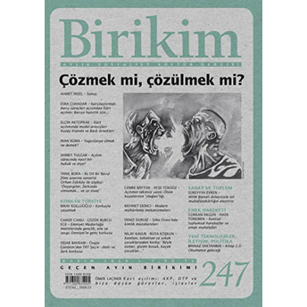 Birikim Aylık Sosyalist Kültür Dergisi Sayı: 247 Kolektif