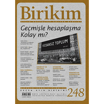 Birikim Aylık Sosyalist Kültür Dergisi Sayı: 248 Kolektif