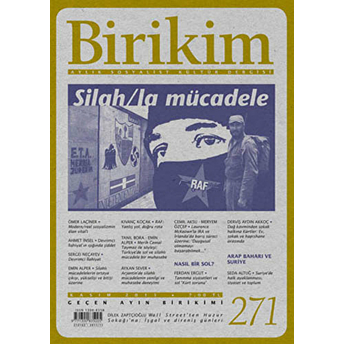 Birikim Aylık Sosyalist Kültür Dergisi Sayı: 271 Kolektif