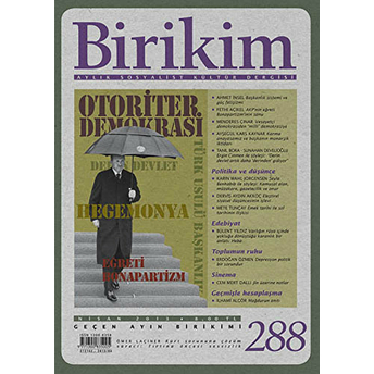 Birikim Aylık Sosyalist Kültür Dergisi Sayı: 288 Kolektif