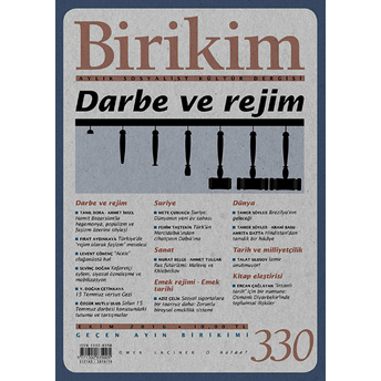 Birikim: Darbe Ve Rejim (Sayı: 330)