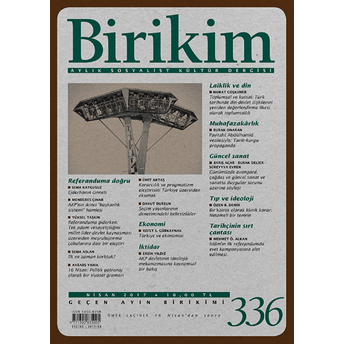 Birikim (Sayı: 336 Nisan)