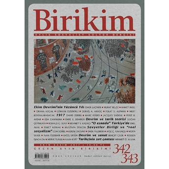 Birikim Sayı 342-343 (Ekim-Kasım 2017)